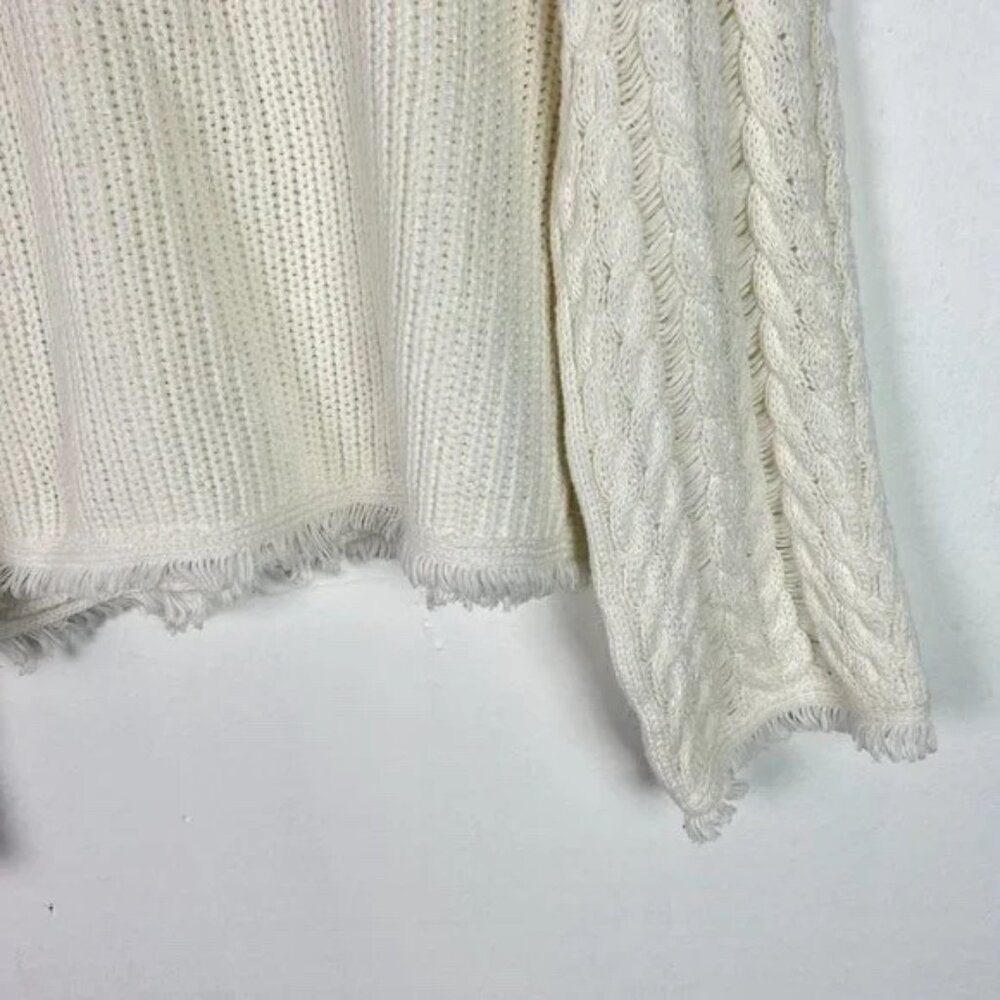 John + Jenn Atlas Fringe Sweater Revolve Pullover Fringe Boho Size XS EUC - Picture 13 of 13